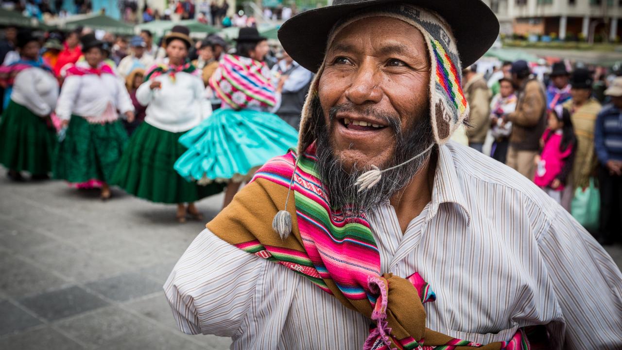 Journée Internationale des personnes handicapées en Bolivie, festival de musiques et de danses