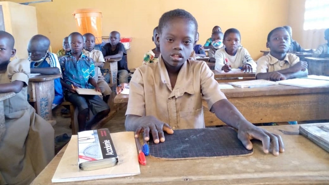 With HI’s support, Vincent can go to school with his friends